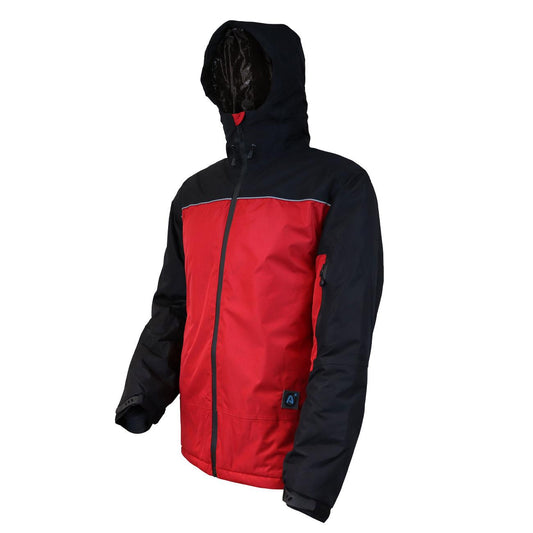 Parka Hombre Rojo/Negro Z-0500