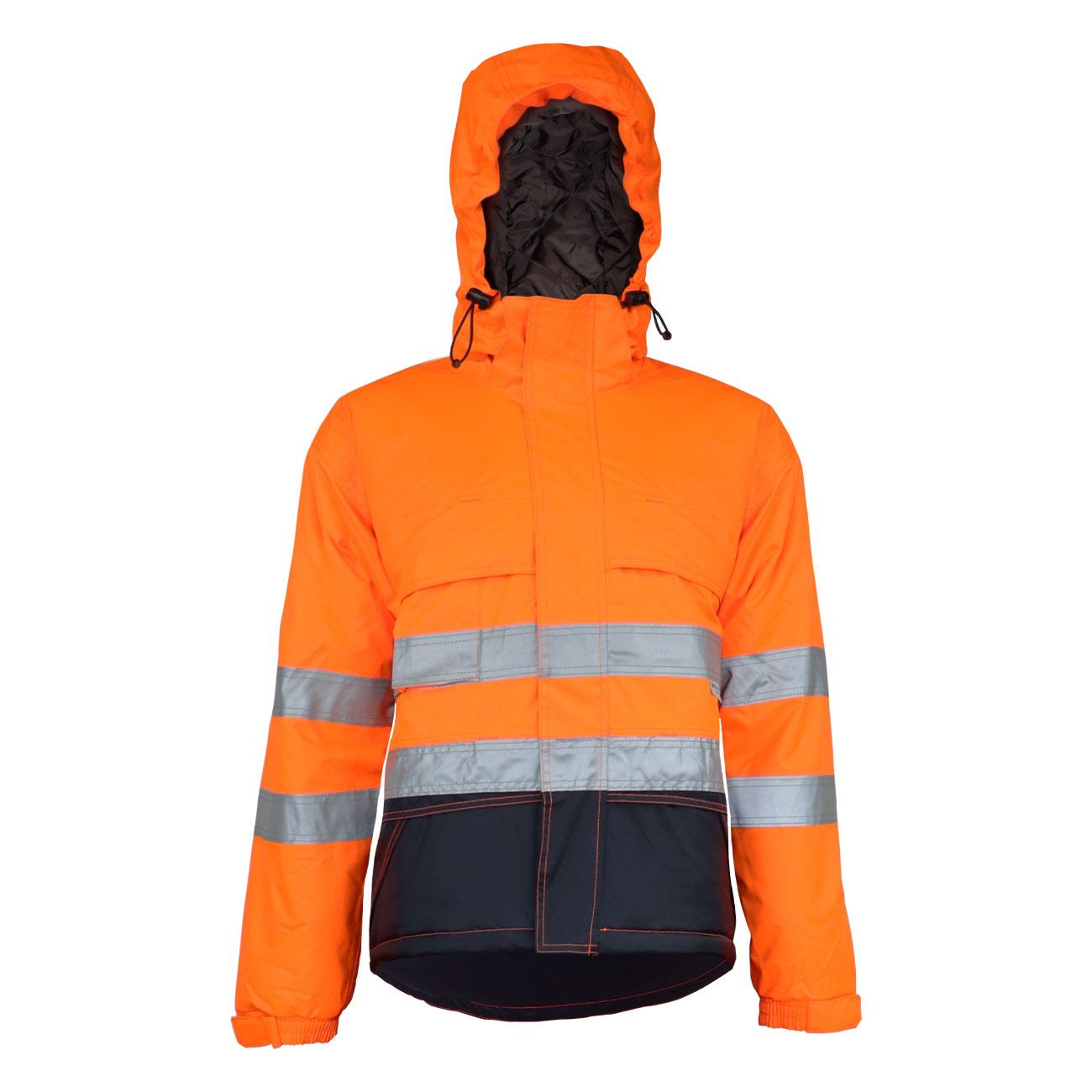 Parka Térmica Alpine Naranja/Azul