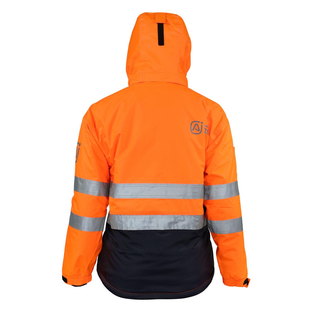 Parka Térmica Alpine Naranja/Azul