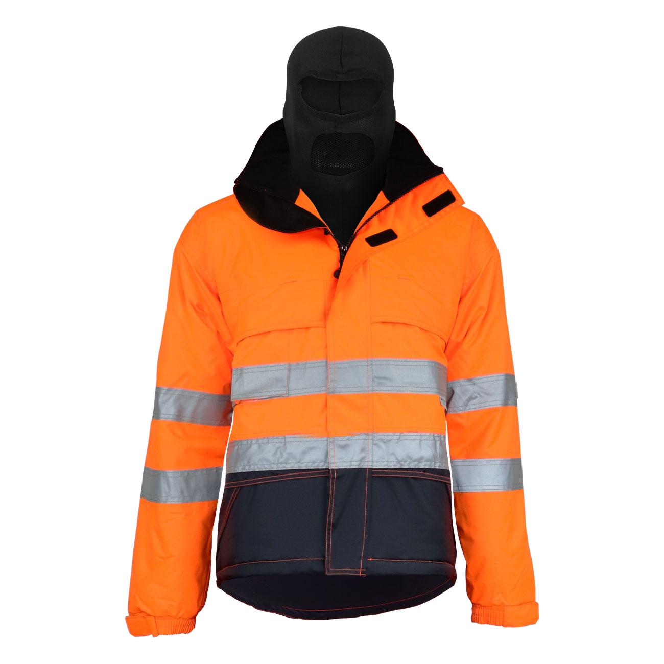 Parka Térmica Alpine Naranja/Azul