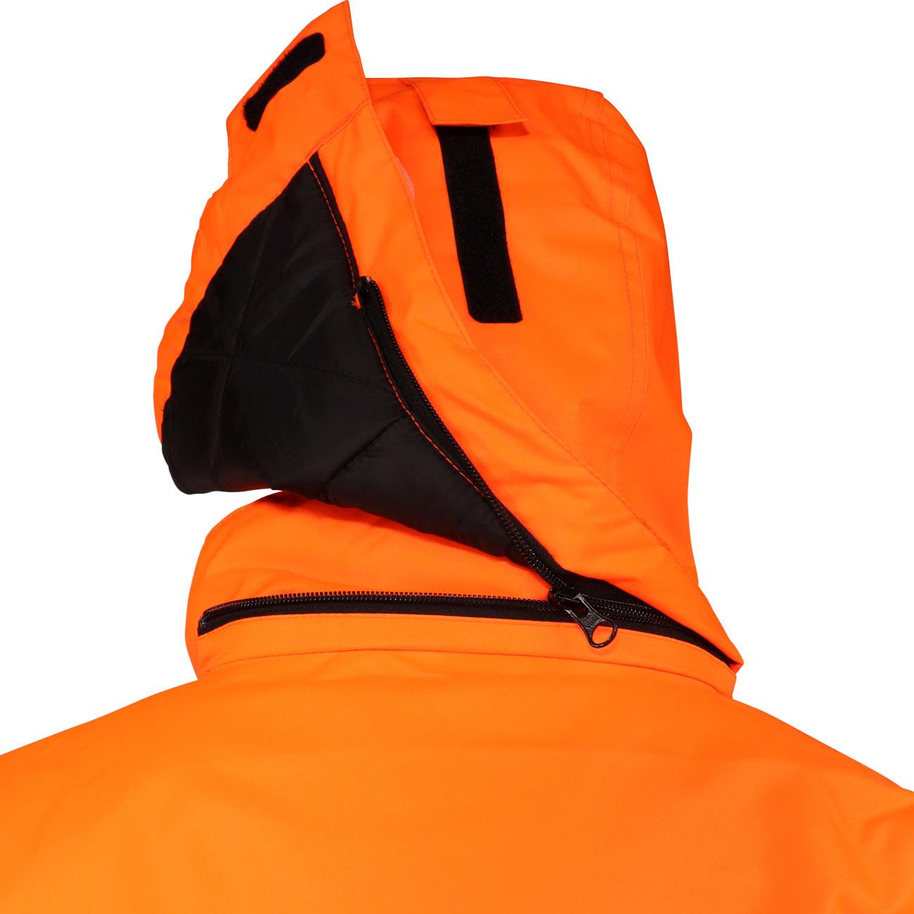 Parka Térmica Alpine Naranja/Azul