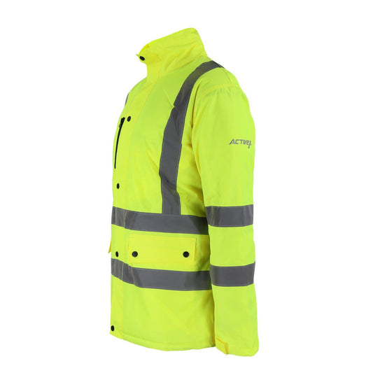 Parka Activex Amarillo Fluor con reflectante