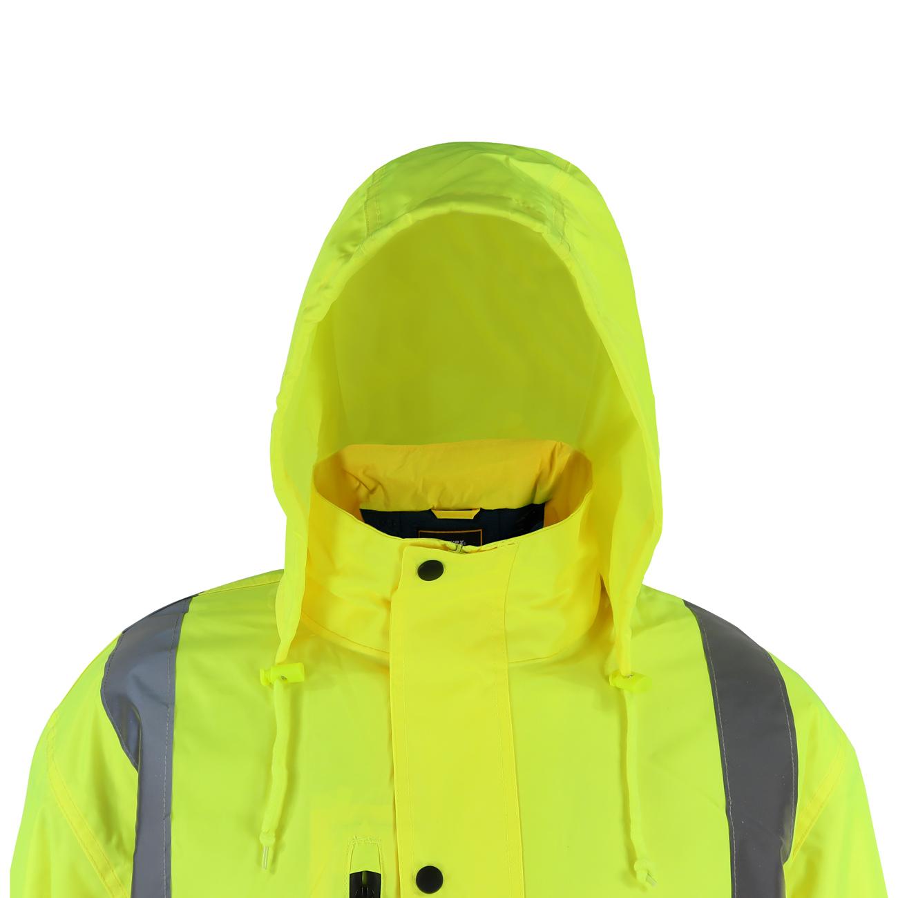 Parka Activex Amarillo Fluor con reflectante