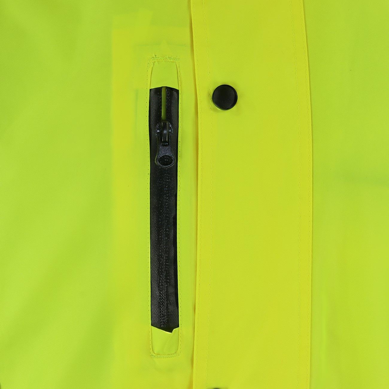 Parka Activex Amarillo Fluor con reflectante