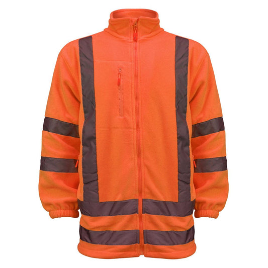 Chaqueta Micropolar Naranjo Fluor HiVi 360°