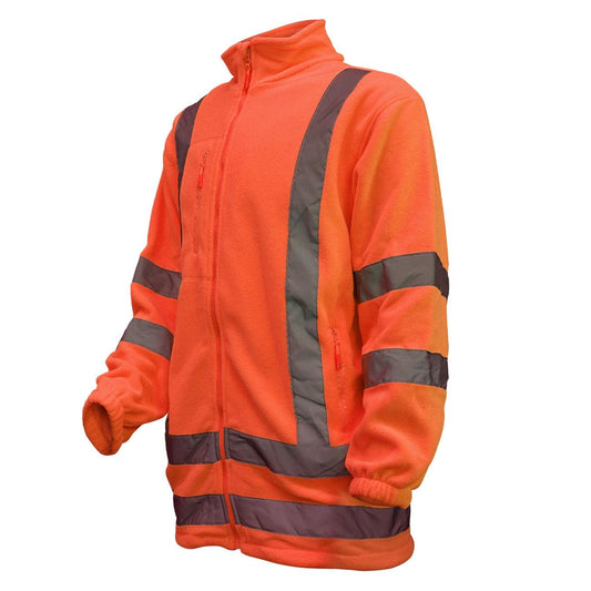 Chaqueta Micropolar Naranjo Fluor HiVi 360°