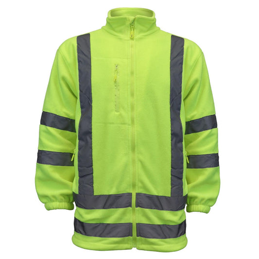 Chaqueta Micropolar Verde Fluor HiVi 360°