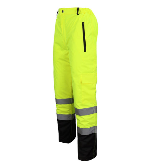 Pantalón Térmico Activex Amarillo Fluor con reflectantes