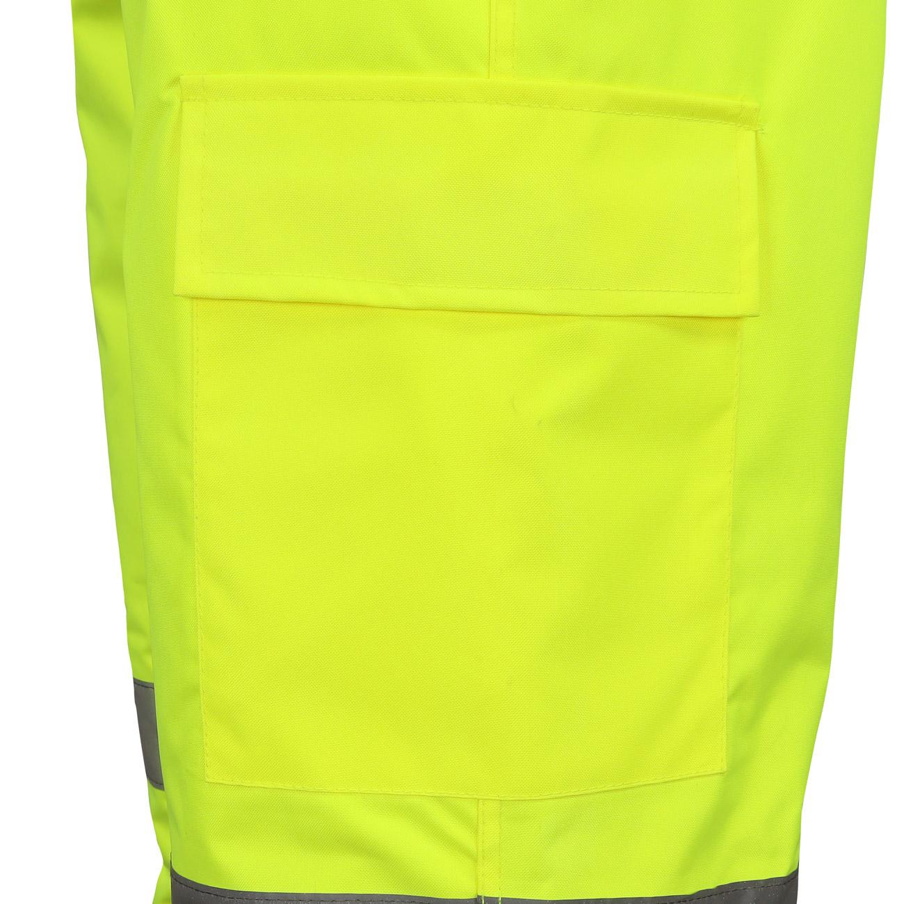 Pantalón Térmico Activex Amarillo Fluor con reflectantes