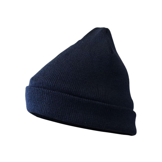 Gorro Corto de Lana Azul