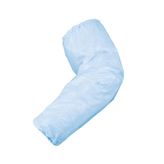 Manguilla Desechable Azul (100 Un.)