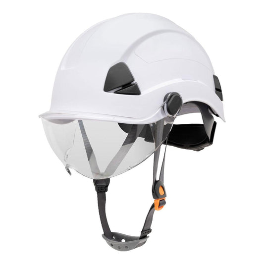 Casco Honeywell c/visor Blanco FSH10001