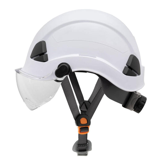 Casco Honeywell c/visor Blanco FSH10001