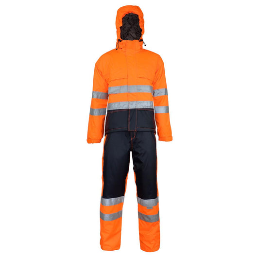 Traje Térmico Alpine Naranja/Azul