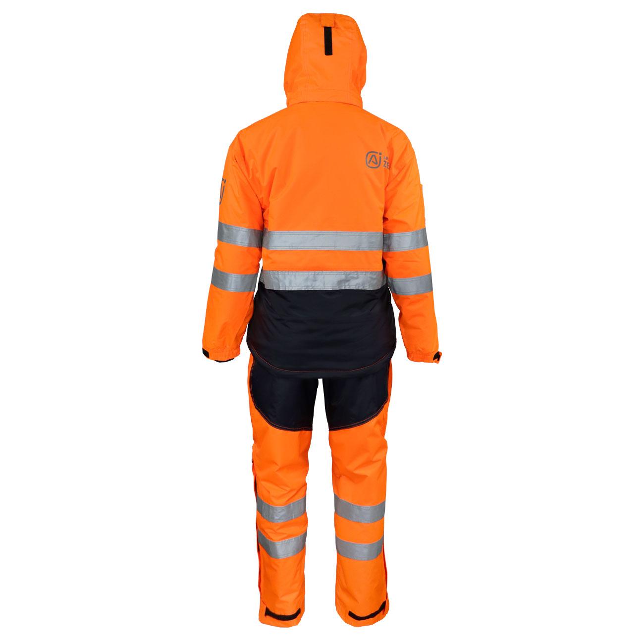 Traje Térmico Alpine Naranja/Azul