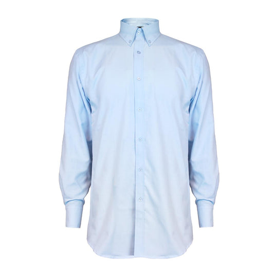 Camisa Oxford Manga Larga Celeste UPF 20