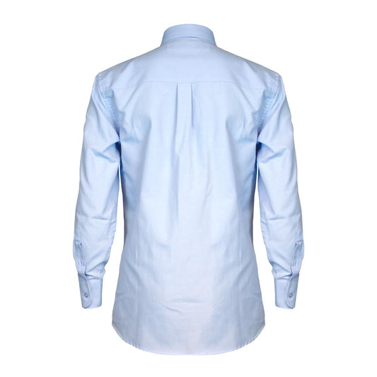 Camisa Oxford Manga Larga Celeste UPF 20