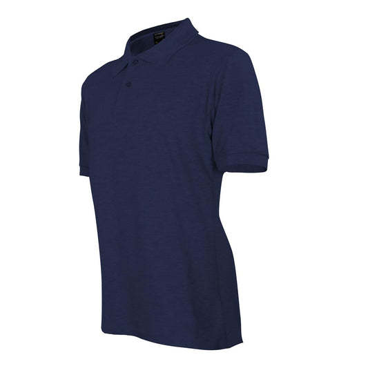 Polera Activex Pique Azul Marino M/Corta Mujer UPF 40