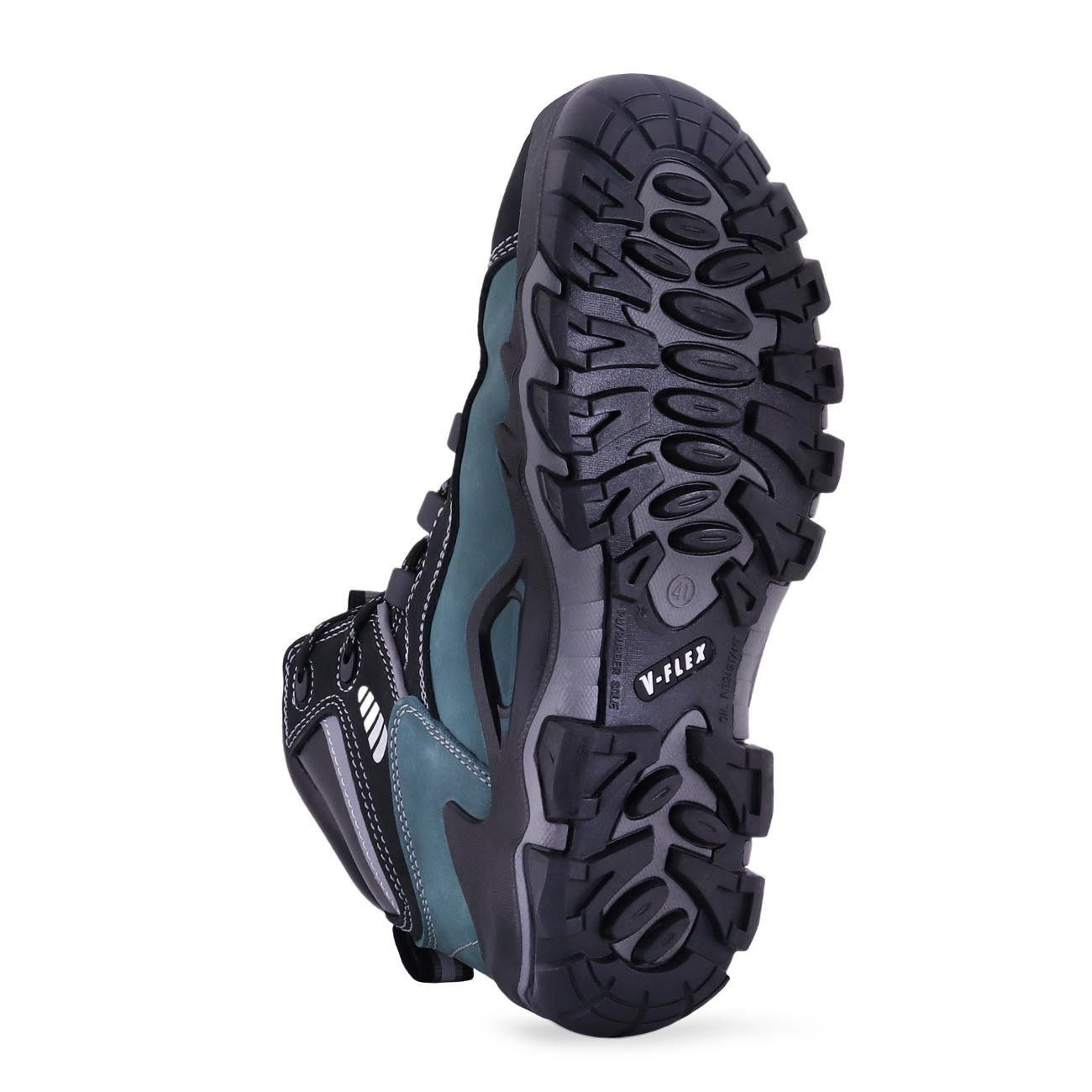Botín VFLEX V15 Nobuck Negro/Azul