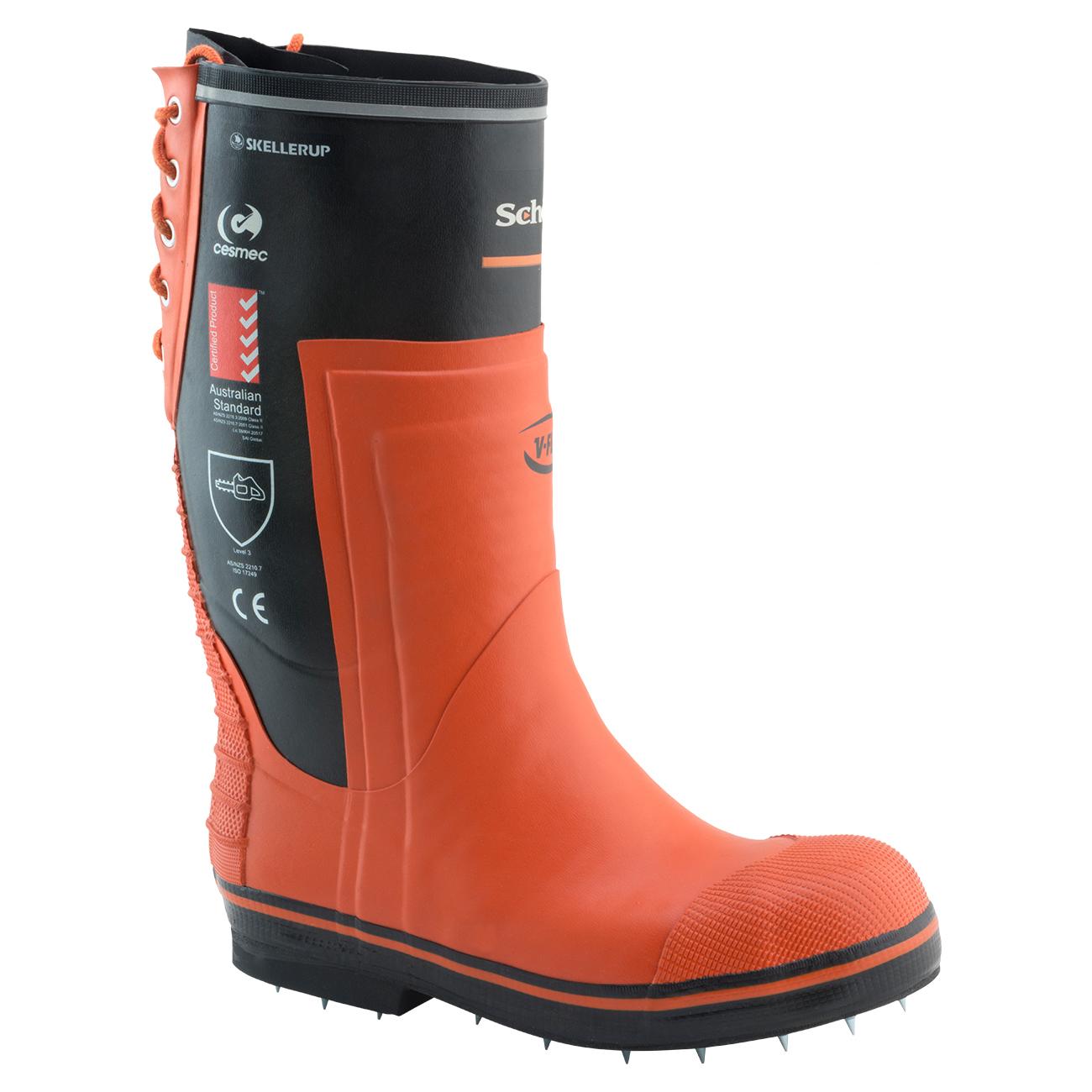 Bota V500 Forestal Con Clavos