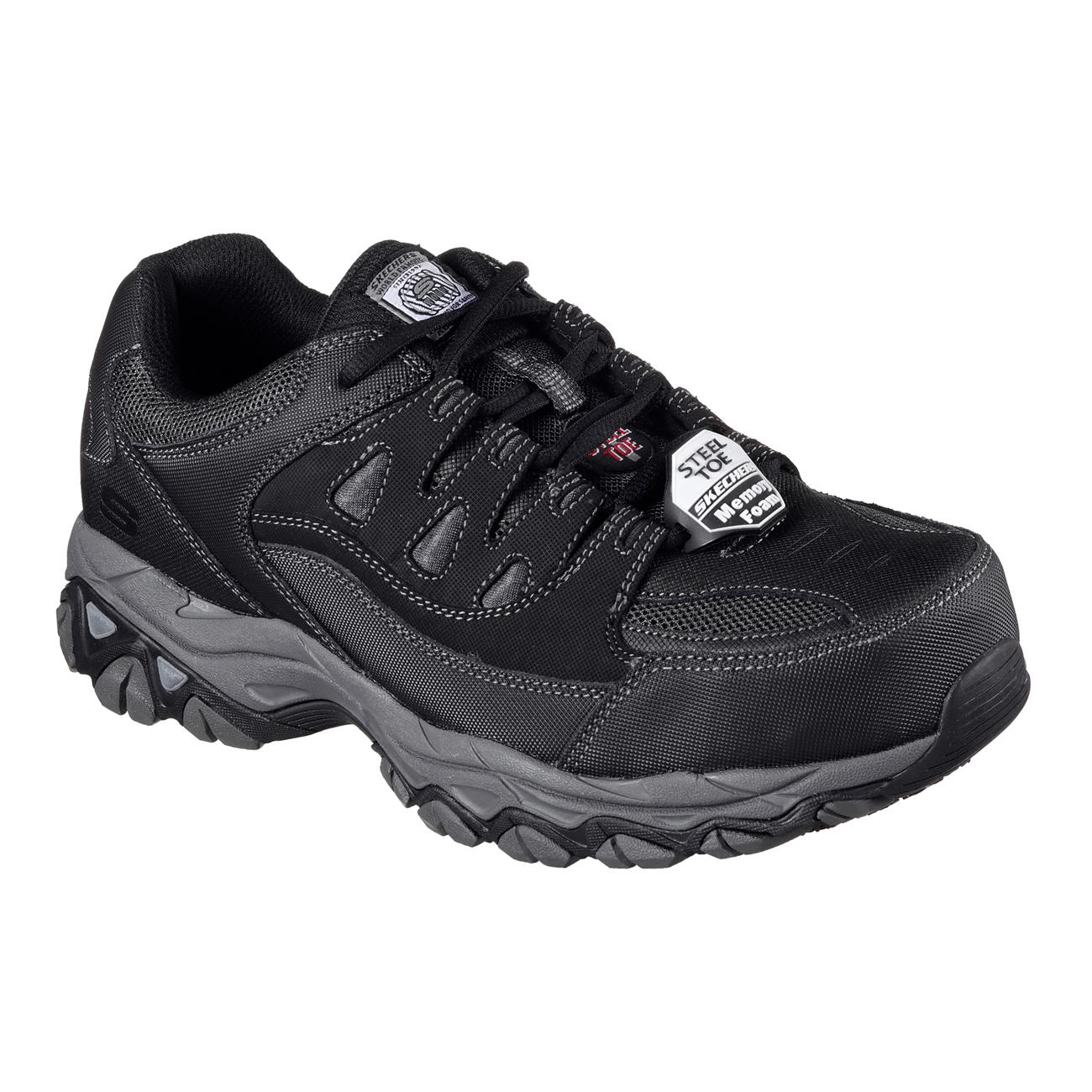 Zapatilla de Seguridad Skechers Holdredge Negro