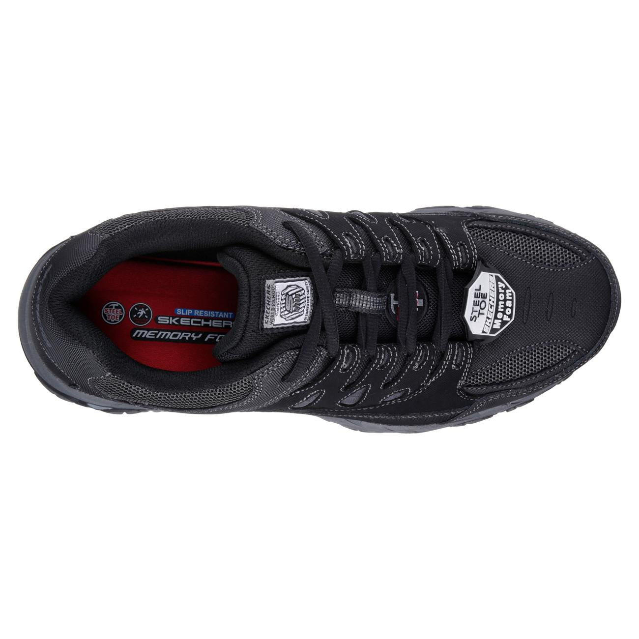 Zapatilla de Seguridad Skechers Holdredge Negro