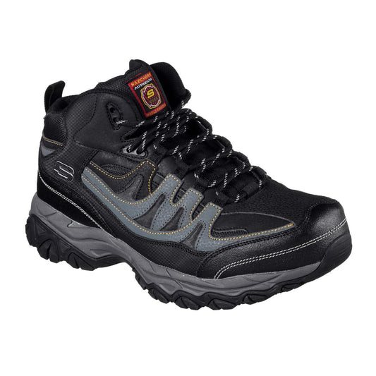 Botin Skechers Rebem Negro/Gris Hombre