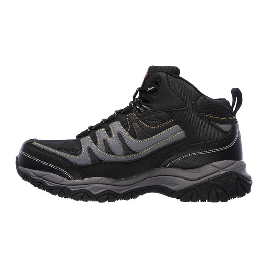 Botin Skechers Rebem Negro/Gris Hombre