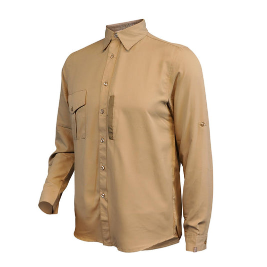 Camisa Lightwind Poliéster Beige