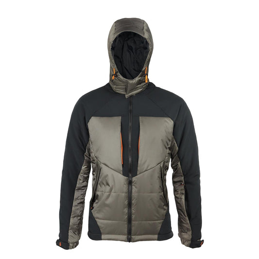 Parka Thinsulate Hombre Gris/Negro Z-9000