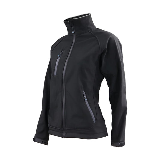 Chaqueta Softshell Negra Mujer Z-1600