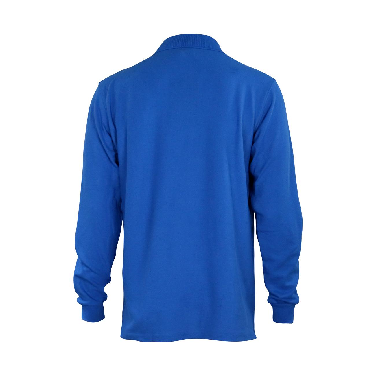 Polera Activex Pique Azulina M/Larga UPF 40