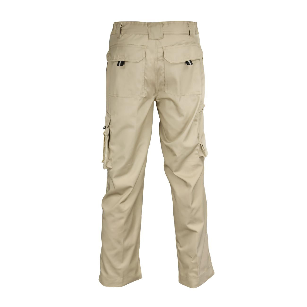 Pantalon Activex Gabardina Cargo Beige UPF 50