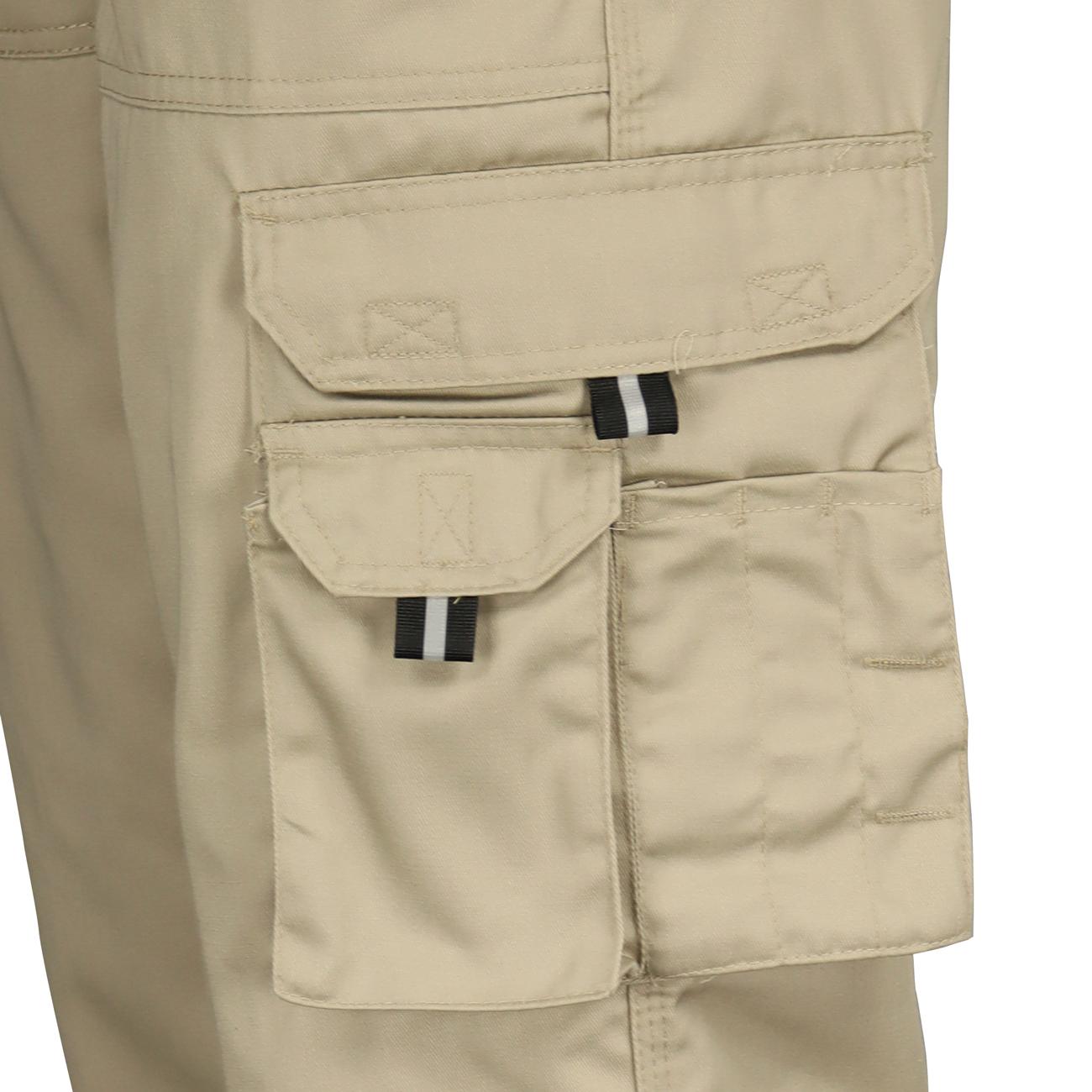 Pantalon Activex Gabardina Cargo Beige UPF 50