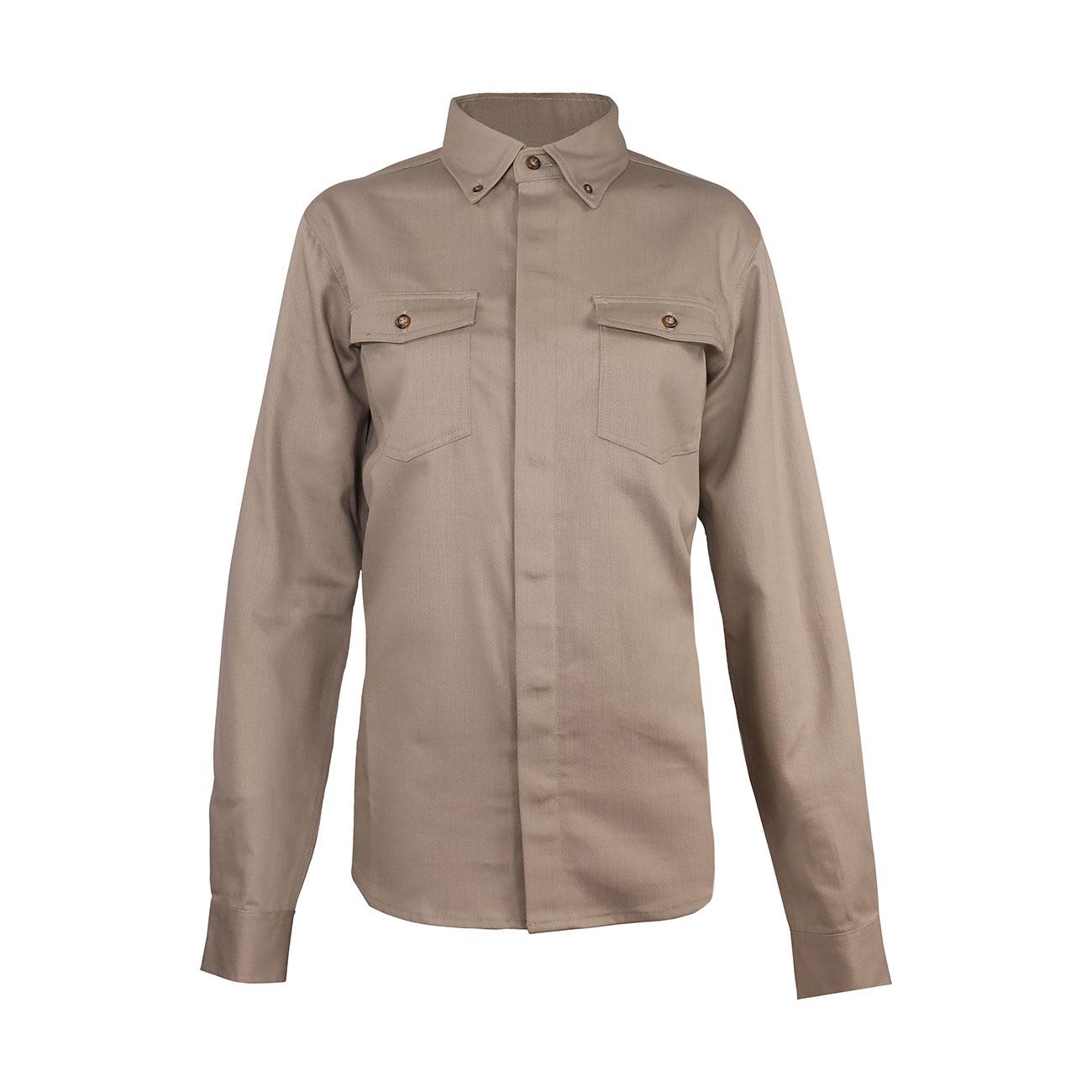 Blusa Ignífuga + NFPA 13034 Beige Mujer