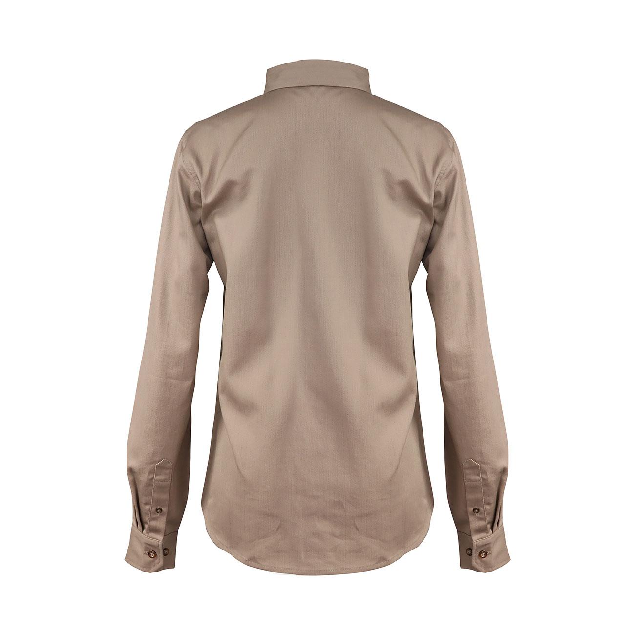 Blusa Ignífuga + NFPA 13034 Beige Mujer