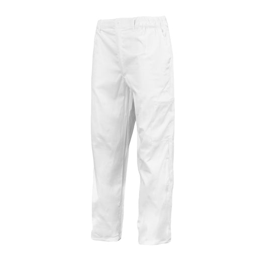 Pantalón Gabardina 100% Algodón Blanco