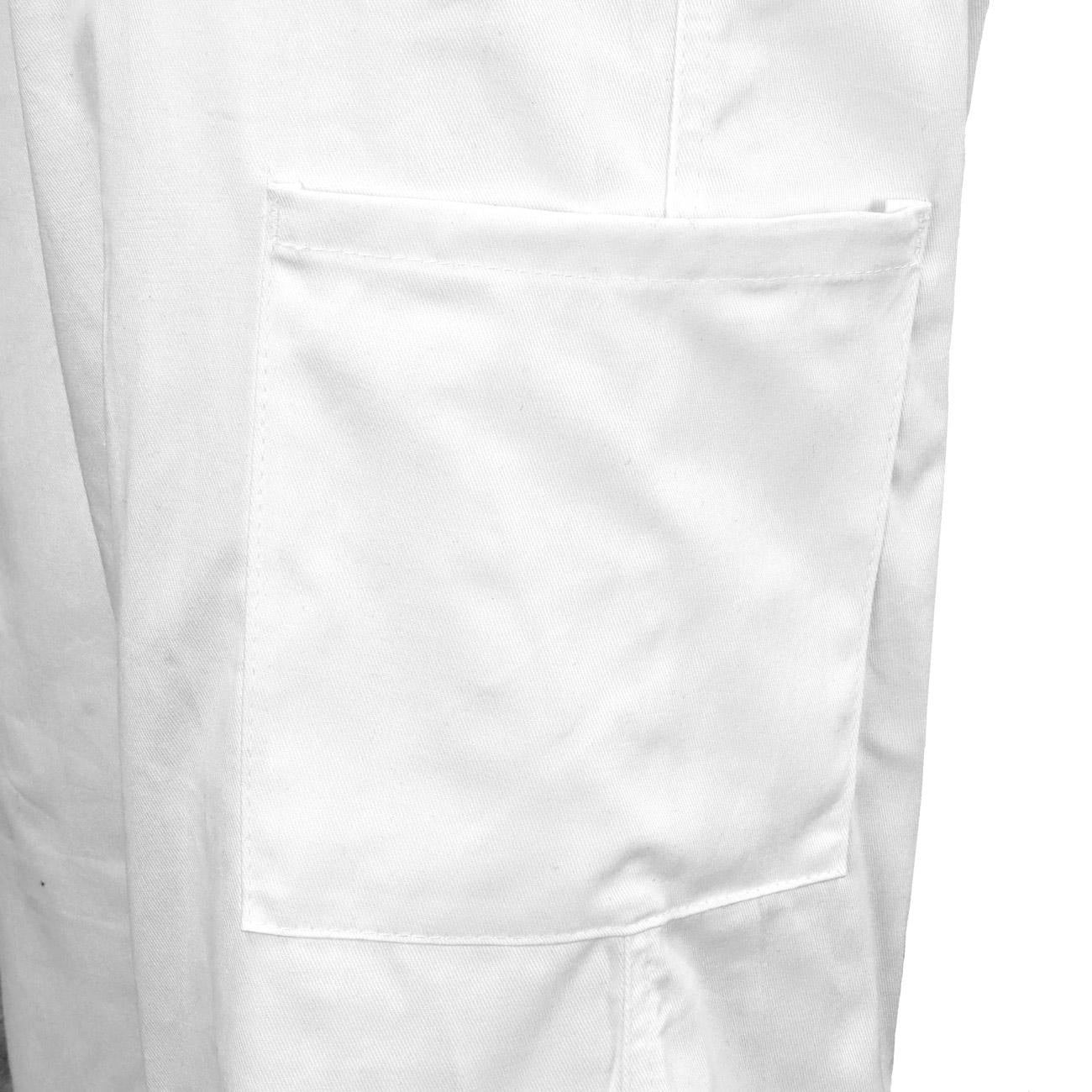 Pantalón Gabardina 100% Algodón Blanco