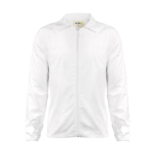 Chaqueta Gabardina 100% Algodón Blanco