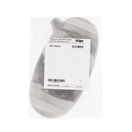 Lens Cover Para Full Face Drager 25 Unidades