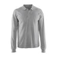POLERA PIQUE GRIS 80/20