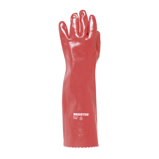 GUANTE PVC ROJO KRON Q1 18''