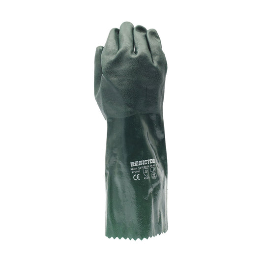 GUANTE PVC VERDE KRON Q2 18''