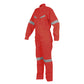 BUZO PILOTO CANVAS ROJO