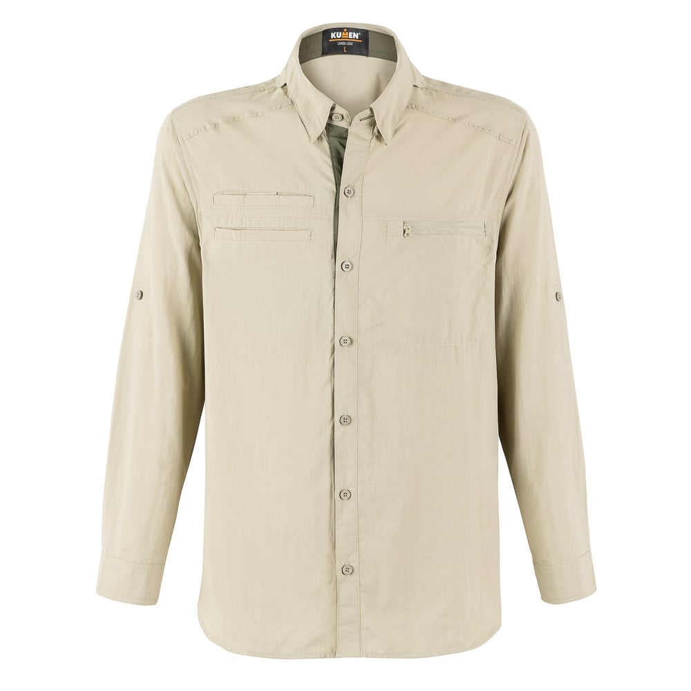 CAMISA LODGE BEIGE