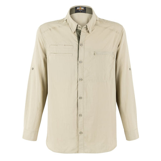 CAMISA LODGE BEIGE