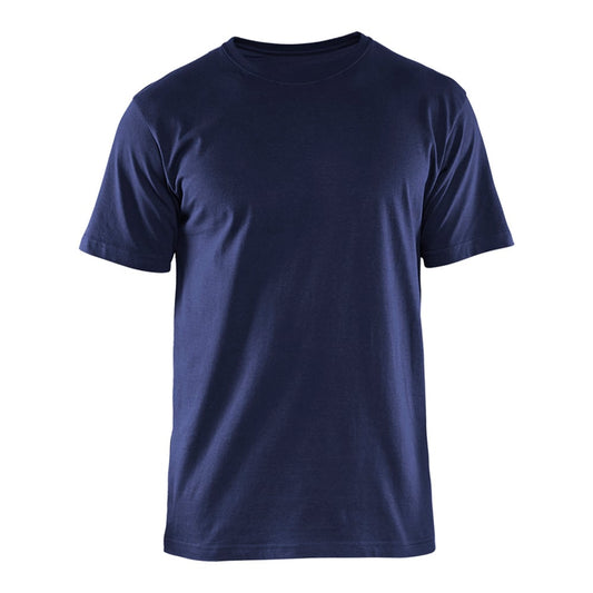 POLERA POLO 100% ALGODÓN MANGA CORTA AZUL