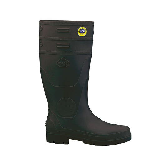 Bota PVC 740 Punta y Plantilla Acero Negro